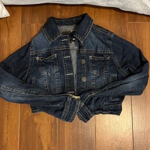 Jean camouflage jacket